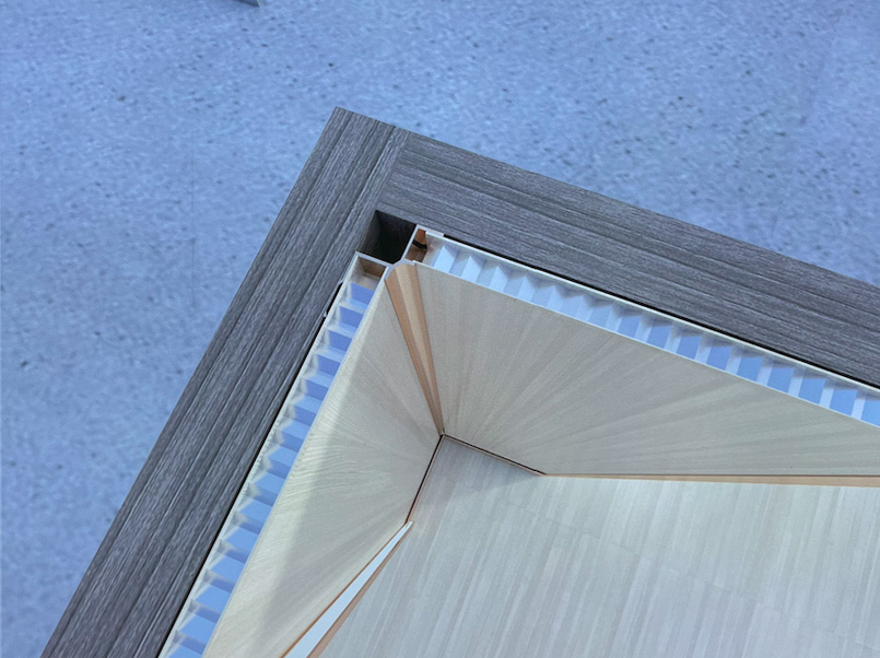 圆角阴角线与铝板安装工艺