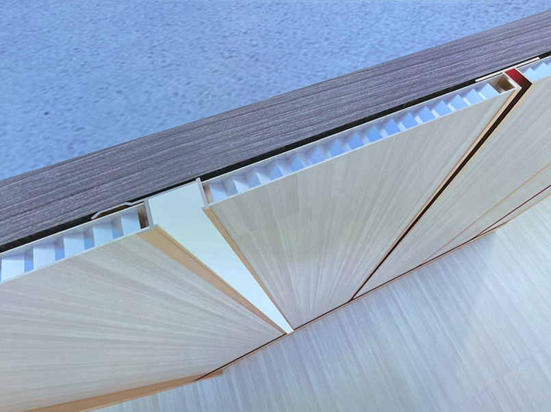 灯带工字线与铝板安装工艺